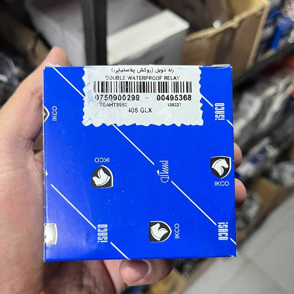 رله دوبل انژکتور پراید و پژو ۴۰۵