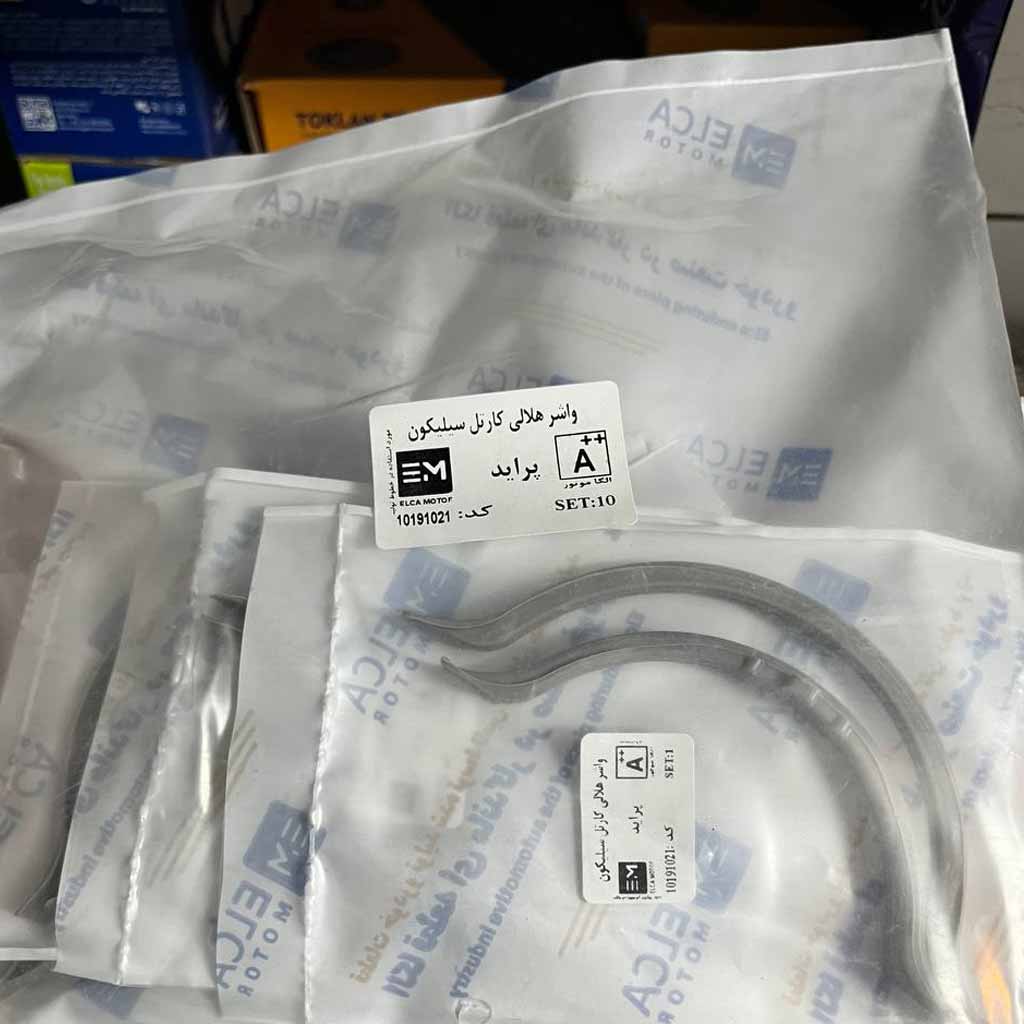 واشر هلالی کارتل پراید سیلیکون