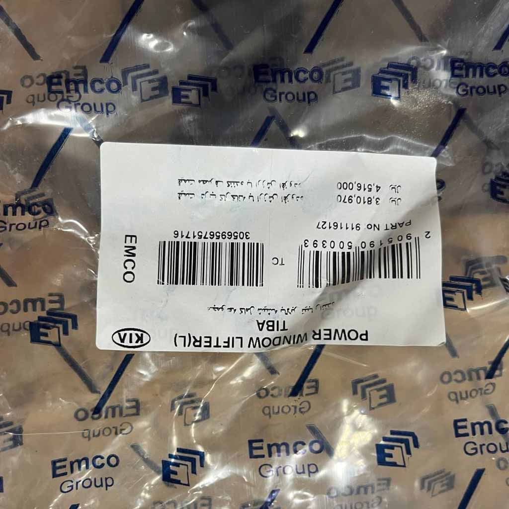 دستگاه شیشه بالابر تیبا سمت چپ emco