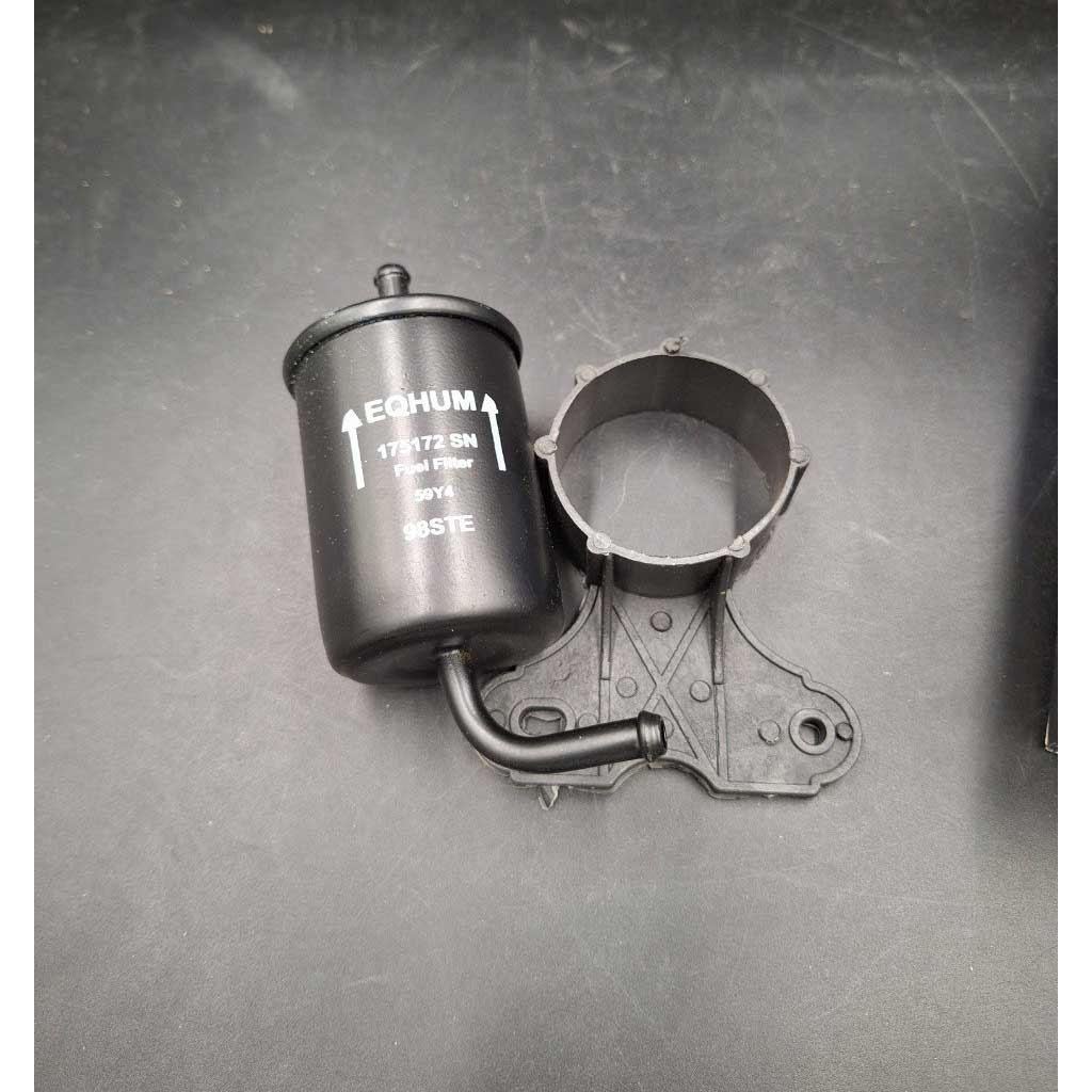 صافی بنزین سر کج فلزی خودرو پراید